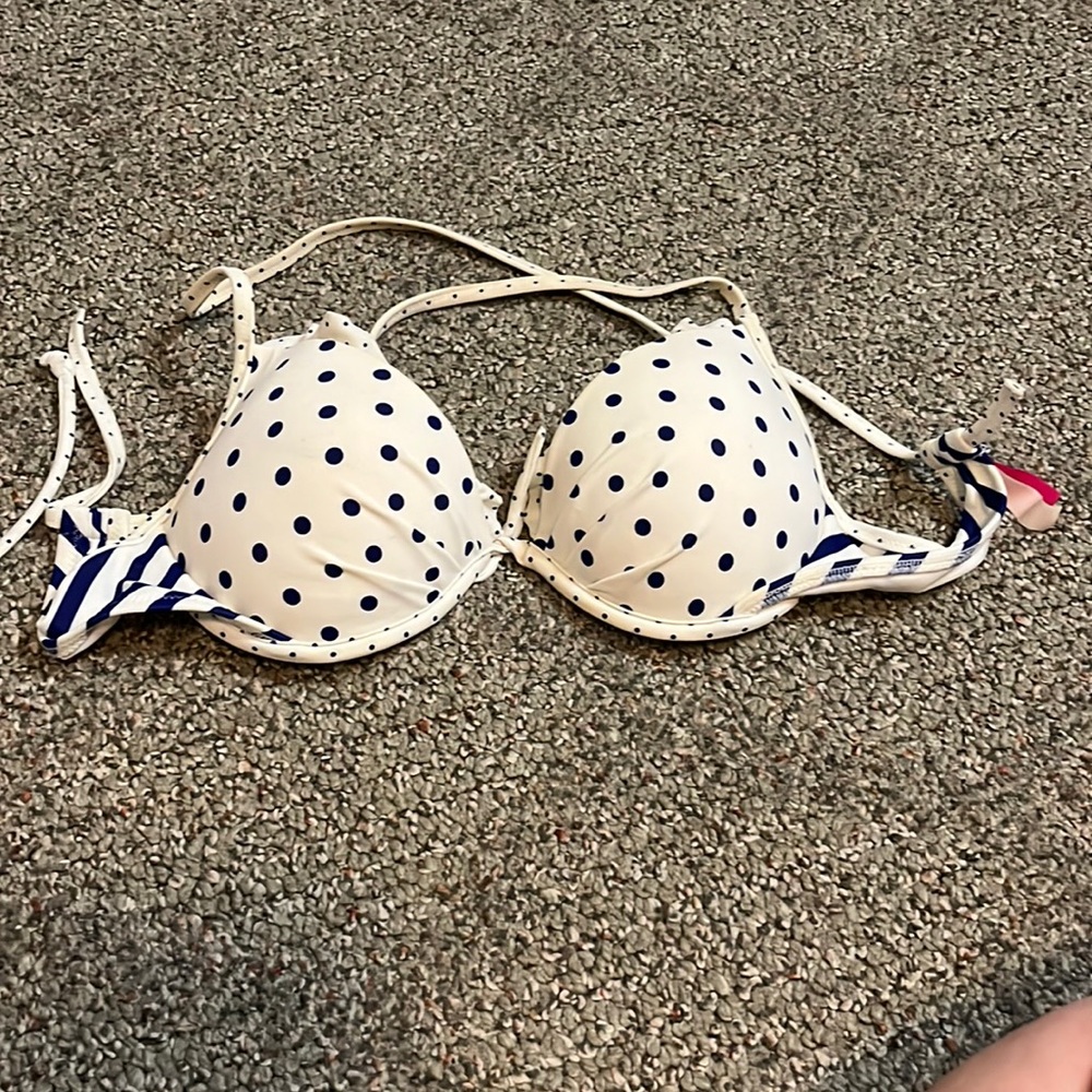 Victoria’s Secret push up swim top.